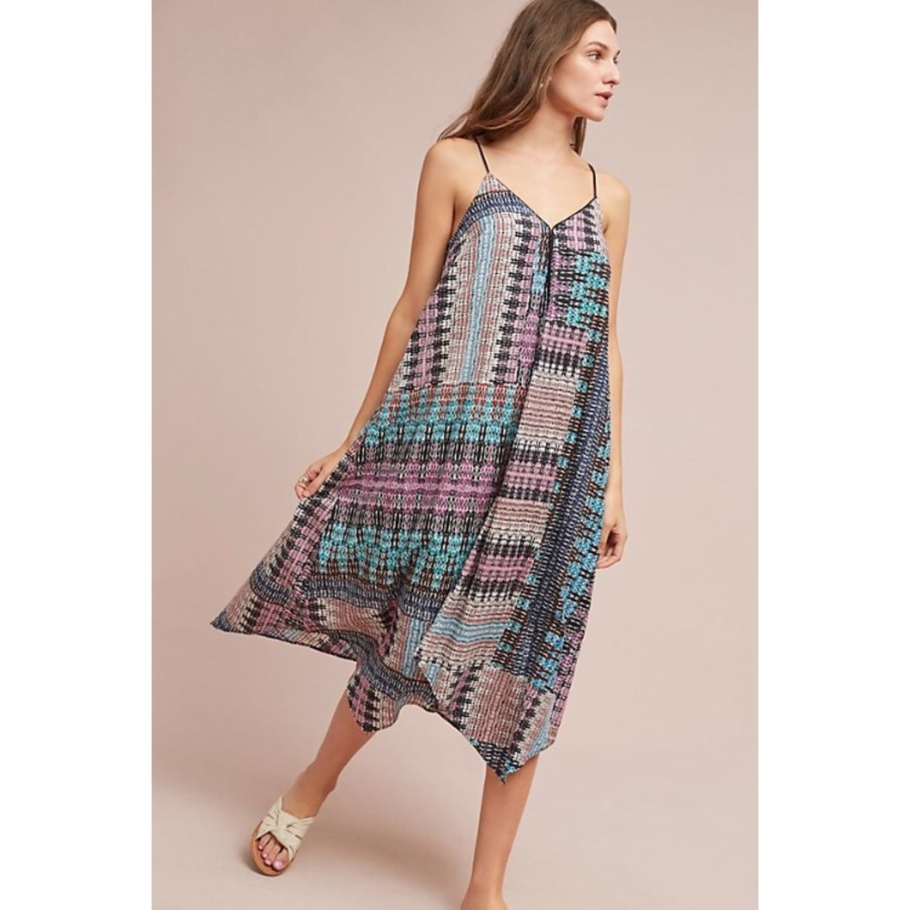 NWT Anthropologie Rivera tasseled dress